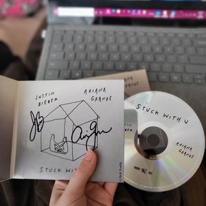 Signed Ariana Grande Cd